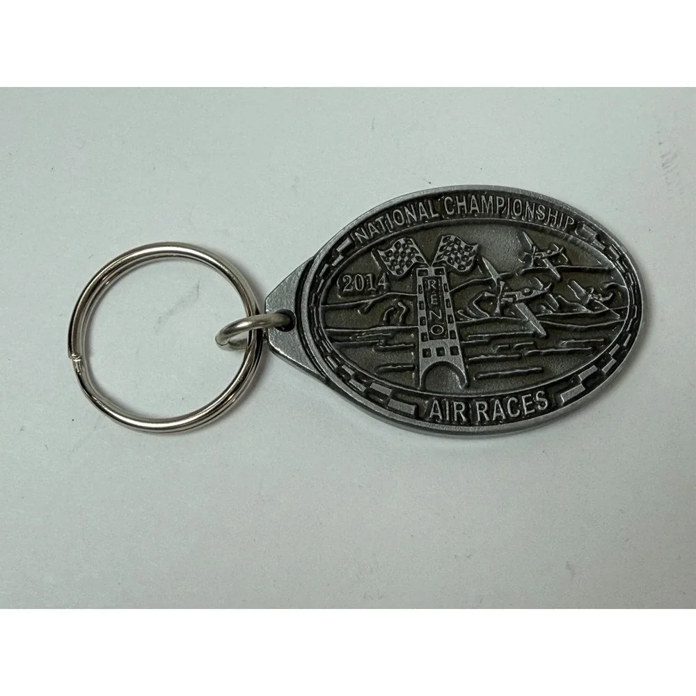 2014 Reno Nevada Air Races National Championship‎ Pewter Keychain